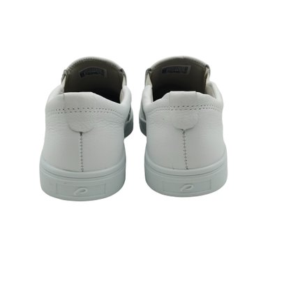 Tênis Pegada Slip On Couro Branco 211151