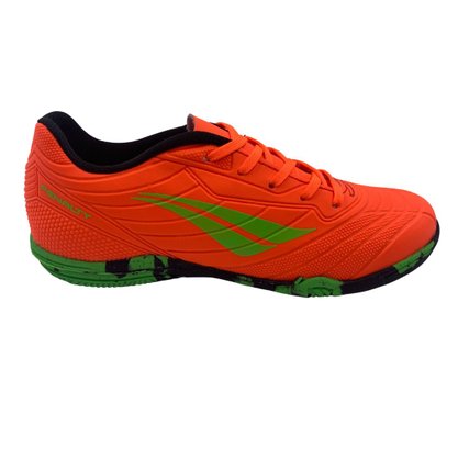 Tênis Penalty Futsal Infantil Matis XXI Coral com Verde