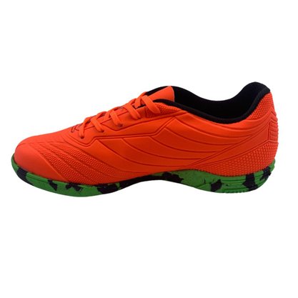 Tênis Penalty Futsal Infantil Matis XXI Coral com Verde