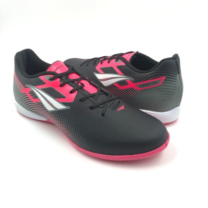 Tênis Penalty Futsal Unissex Digital Y-1 Preto com Rosa