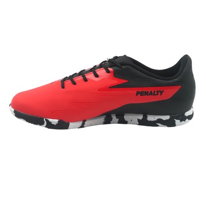 Tênis Penalty Futsal Unissex Fúria Y-3 Vermelho com Preto