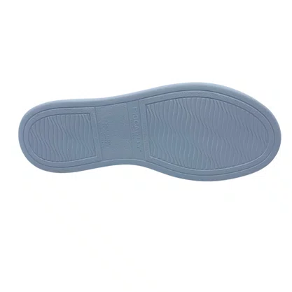 Tênis Piccadilly Casual Sneakers com Brilho Branco 910003