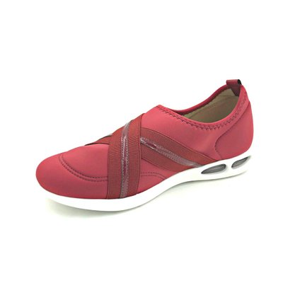 Tênis Piccadilly com Amortecedor Tecido Vermelho 979023
