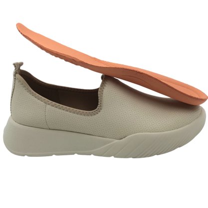 Tênis Piccadilly Slip On Maxi Off White 949017