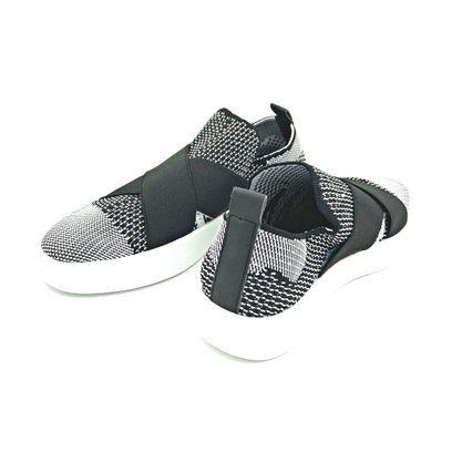 Tênis Piccadilly Tecido Elástico Preto/Branco 007006