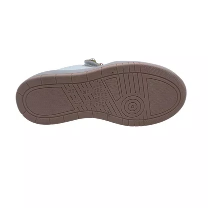 Tênis Pink Cats Casual Flatform Branco com Rosê 5181