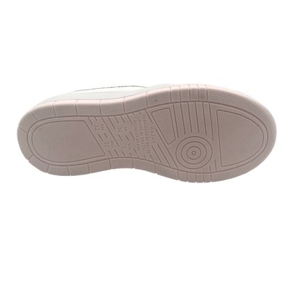 Tênis Pink Cats Flat Form com Brilho Branco 4345