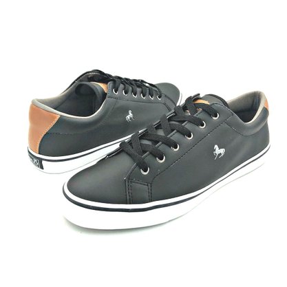 Tênis Polo Royal Casual Preto Masculino PR11118