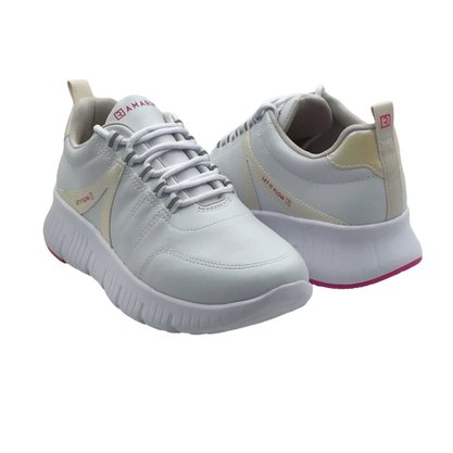Tênis Ramarim Casual Branco Detalhe Furta-cor 2377202