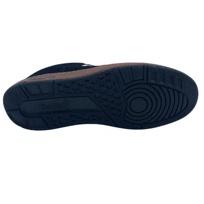 Tênis Redikal Masculino Skatista Camurça Preto RKT406