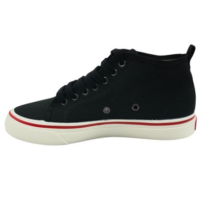 Tênis Redley Originals Cano Alto Preto