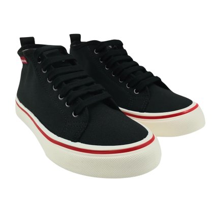 Tênis Redley Originals Cano Alto Preto