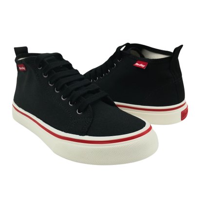 Tênis Redley Originals Cano Alto Preto
