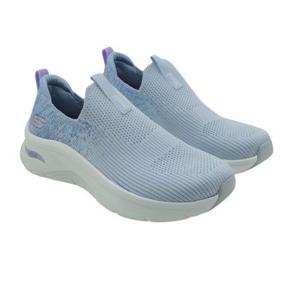 Tênis Skechers Feminino Arch Fit D’Lux Key Journey Azul