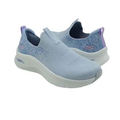 Tênis Skechers Feminino Arch Fit D’Lux Key Journey Azul