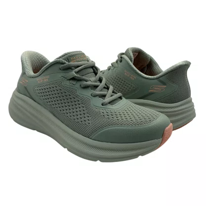 Tênis Skechers Feminino BOBS Skillz Too Essential Verde