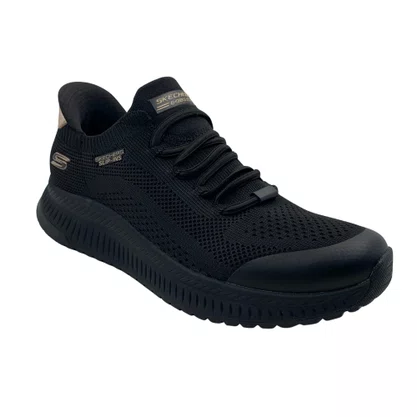 Tênis Skechers Feminino BOBS Squad 4 Dire Step Preto