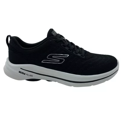 Tênis Skechers Feminino Go Walk 8 Britt Preto