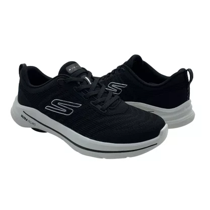 Tênis Skechers Feminino Go Walk 8 Britt Preto