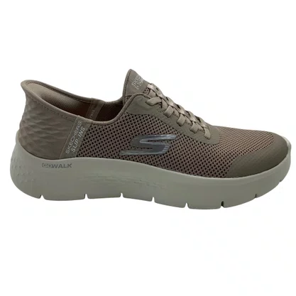 Tênis Skechers Feminino Go Walk Flex Grand Entry Bege