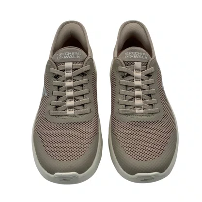 Tênis Skechers Feminino Go Walk Flex Grand Entry Bege