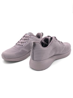 Tênis Skechers Feminino Lilás Bobs Squad Tough Talk