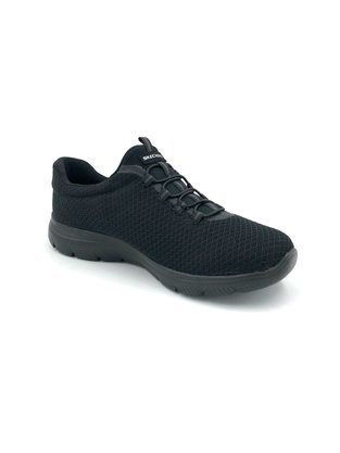 Tênis Skechers Feminino Preto Summits Leve e Macio