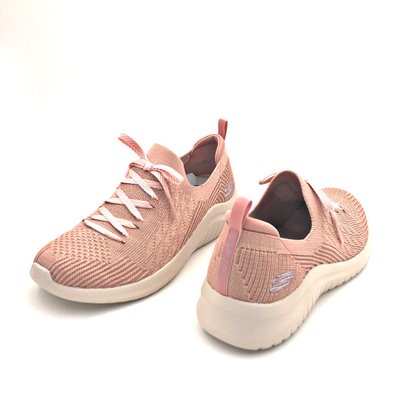 Tênis Skechers Feminino Rosa Ultra Flex 2.0 Leve Macio