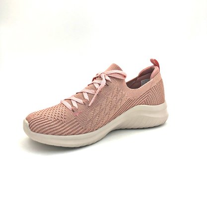 Tênis Skechers Feminino Rosa Ultra Flex 2.0 Leve Macio