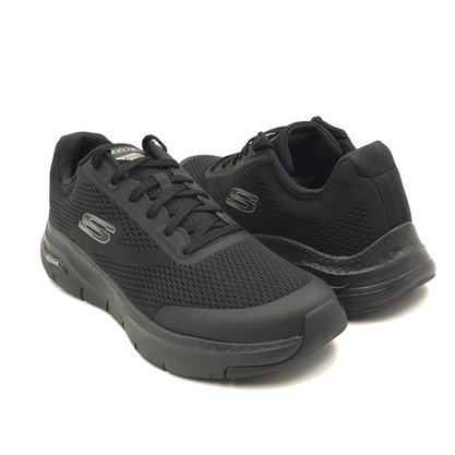 Tênis Skechers Masculino Arch Fit Preto