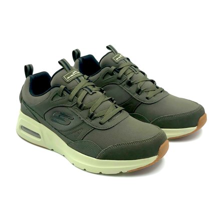 Tênis Skechers Masculino Casual Air Court Homegrown Verde