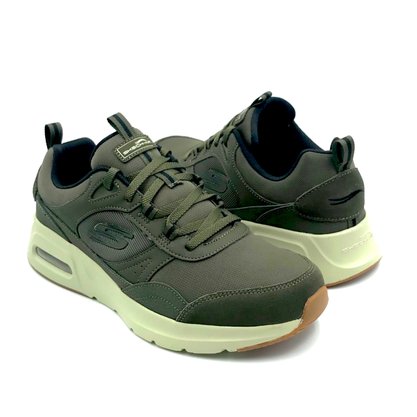 Tênis Skechers Masculino Casual Air Court Homegrown Verde