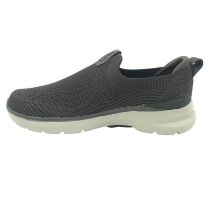 Tênis Skechers Masculino Go Walk 6 Warnock Cinza