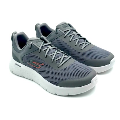 Tênis Skechers Masculino Go Walk Flex Independent Cinza