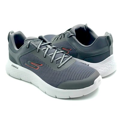 Tênis Skechers Masculino Go Walk Flex Independent Cinza