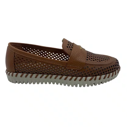 Tênis Slip On Bottero Couro Marrom 374104