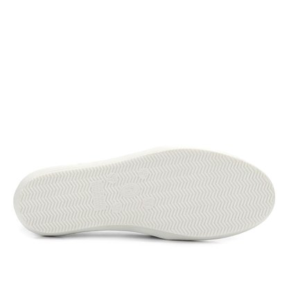 Tênis Slip On Bottero Couro Natural Branco 302001