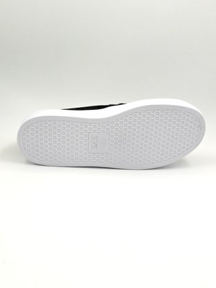 Tênis Slip On Flatform Tressê Preto Shoes 6001
