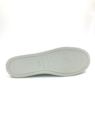 Tênis Slip On Pegada Feminino Couro Natural Branco
