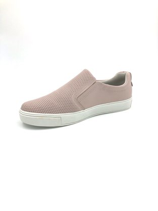 Tênis Slip On Pegada Feminino Couro Natural Rosê