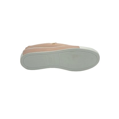 Tênis Slip On Pegada Feminino Couro Natural Rosê 210029