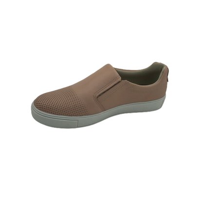 Tênis Slip On Pegada Feminino Couro Natural Rosê 210029
