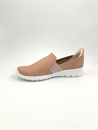 Tênis Slip On Piccadilly Rosê Elásticos Laterais