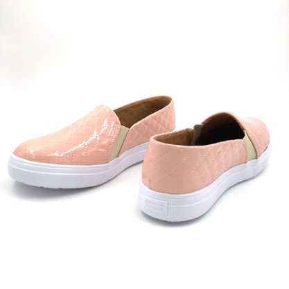 Tênis Slip Tamanho Especial 38 a 42 Rosa Adriana