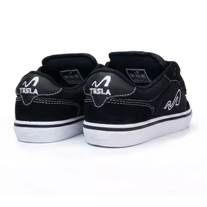 Tênis Tesla Masculino Flow XL Preto com Branco