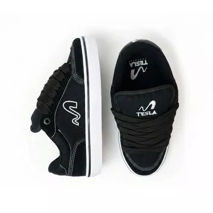 Tênis Tesla Masculino Flow XL Preto com Branco