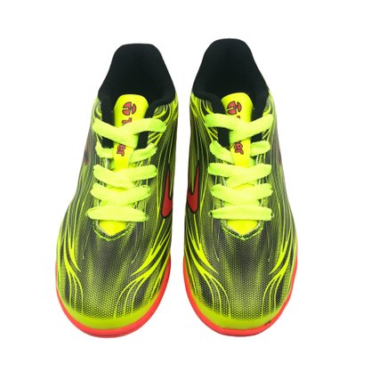 Tênis Topper Futsal Infantil Slick V Verde com Preto