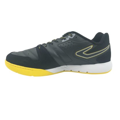 Tênis Topper Futsal Masculino Couro Dominator Pro V Preto