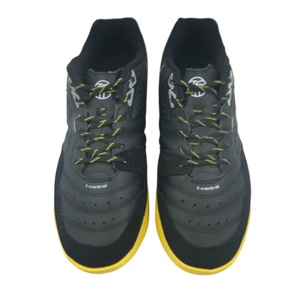 Tênis Topper Futsal Masculino Couro Dominator Pro V Preto
