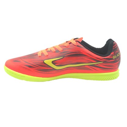 Tênis Topper Futsal Masculino Slick V Laranja com Preto